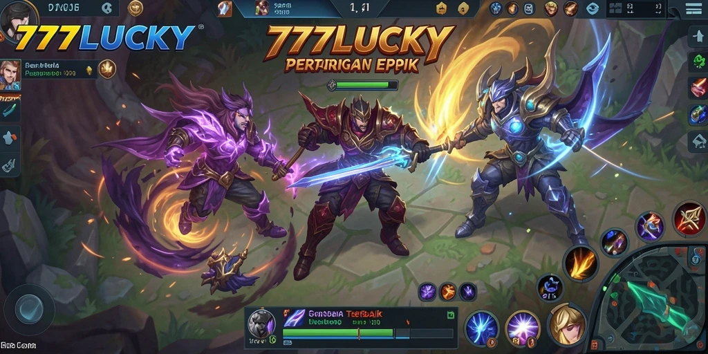 Gameplay seru dan strategis dalam 777LUCKY.