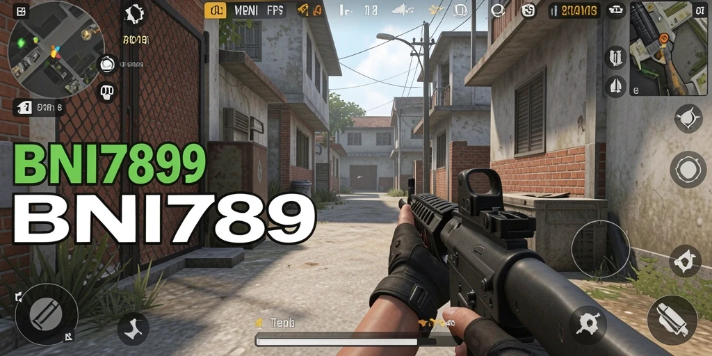 Gameplay BNI789 menunjukkan aksi tembak-menembak yang mendebarkan.