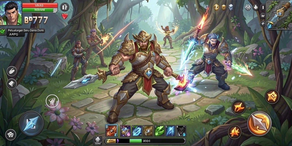 Tangkapan layar gameplay seru BPJS777 yang penuh aksi.