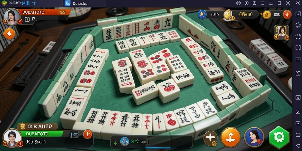 Screenshot menampilkan gameplay menawan dan menarik dari DUBAITOTO.