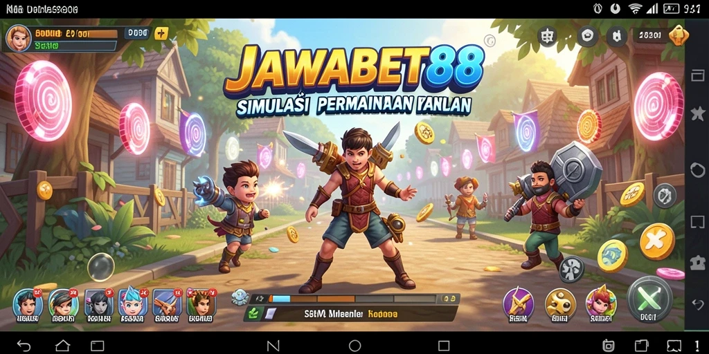 Tampilan menarik dari gameplay JAWABET88 yang penuh aksi.