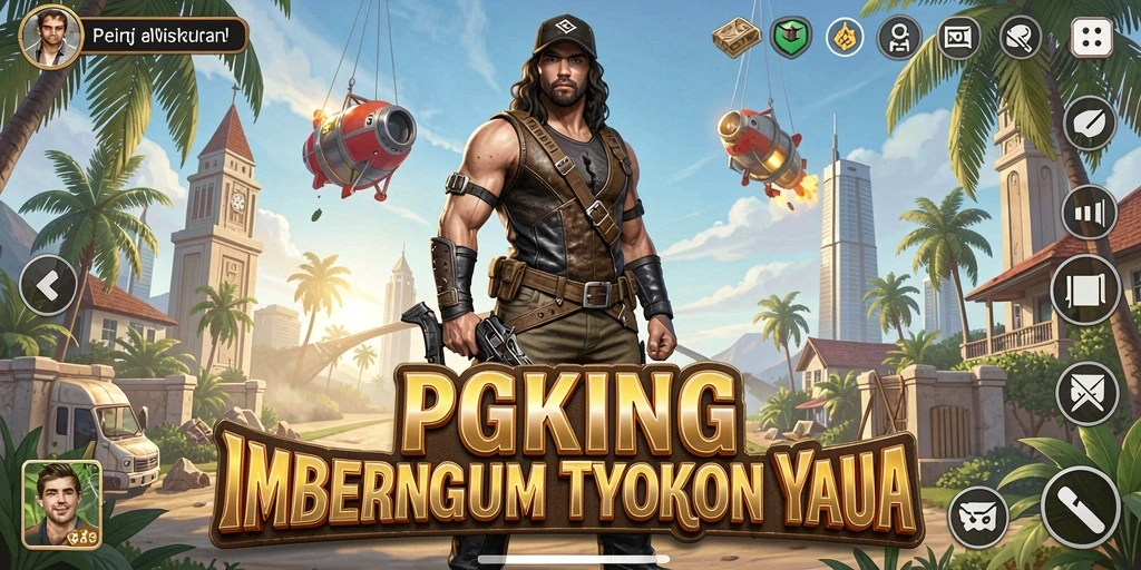 Tampilan gameplay PGKING yang menarik dan interaktif dalam dunia Tycoon.