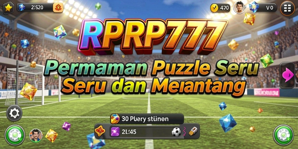 Tampilan utama gameplay RPRP777 yang menarik.