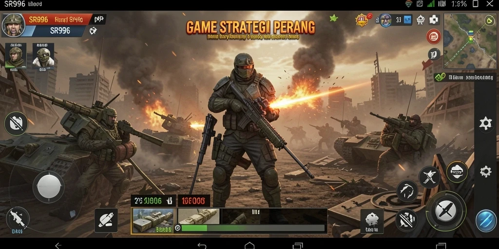 Tampilan gameplay SR996 yang menarik dan dinamis.