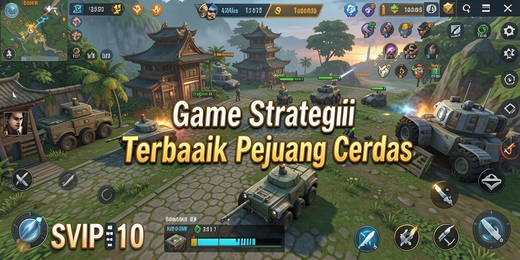 Tampilan gameplay SVIP10 yang menakjubkan dan menantang.