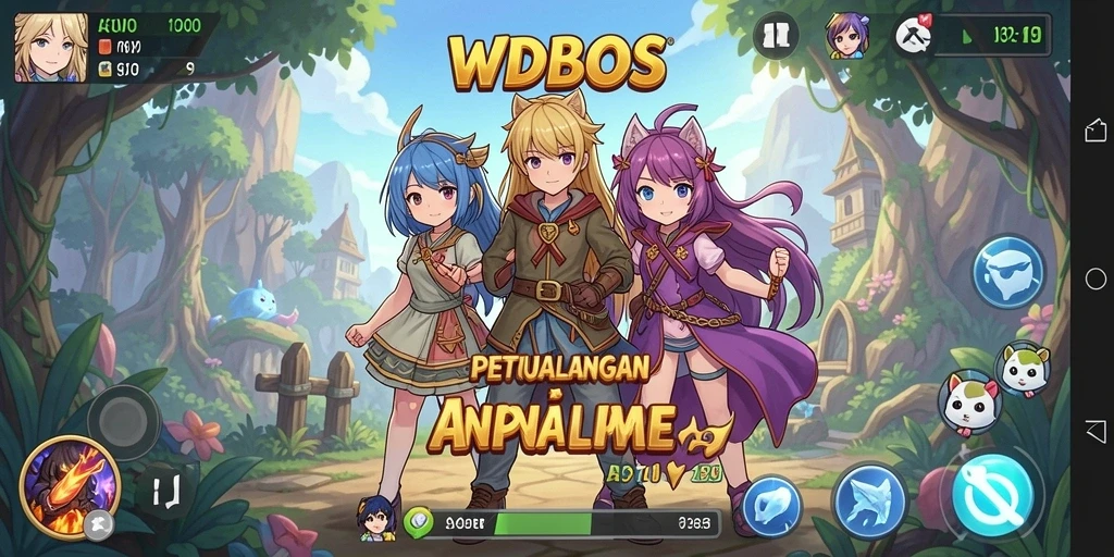 Tampilan gameplay menarik dari WDBOS yang memukau.